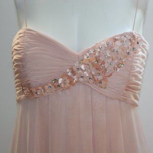 Adrianna Papell Size 12. Pink Long Dress (NWT)